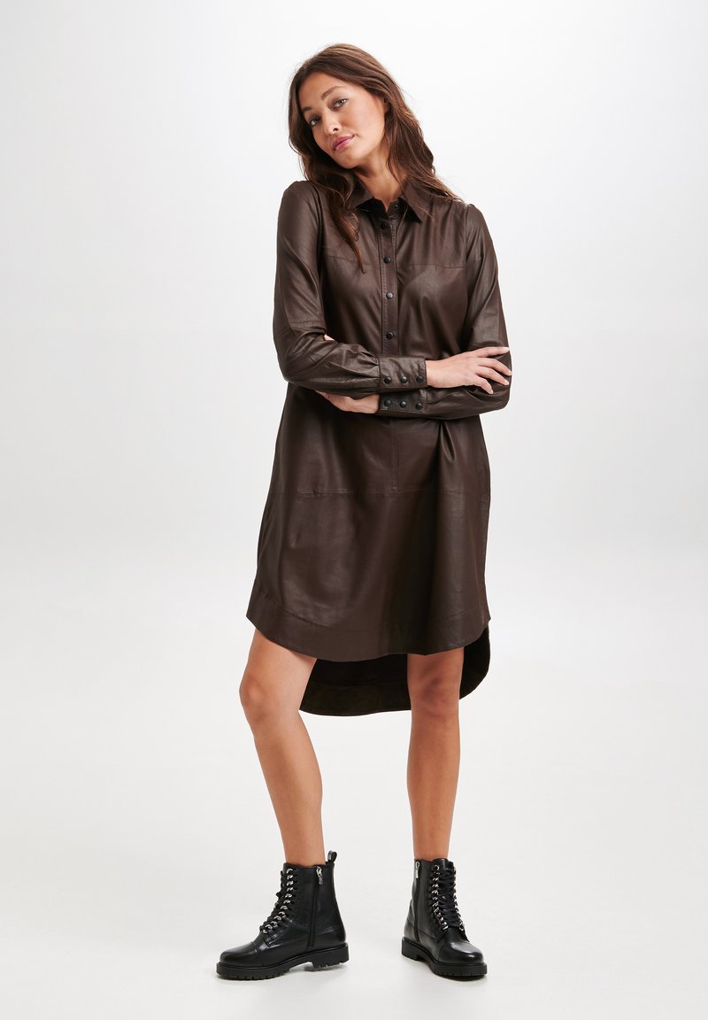 Damen Freizeitkleider | BTFCPH BCASIMA Blusenkleid chocolate brown/braun - TN25638 Damen Freizeitkleider | BTFCPH BCASIMA Blusenkleid chocolate brown/braun - TN25638