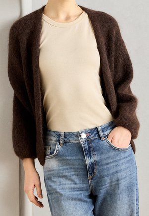 Chaqueta de punto - dark brown