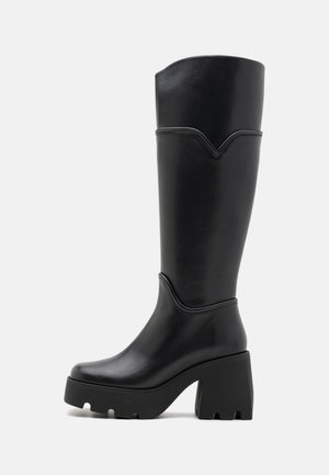 BULLA STORMY - Bottes à talons hauts - black soul