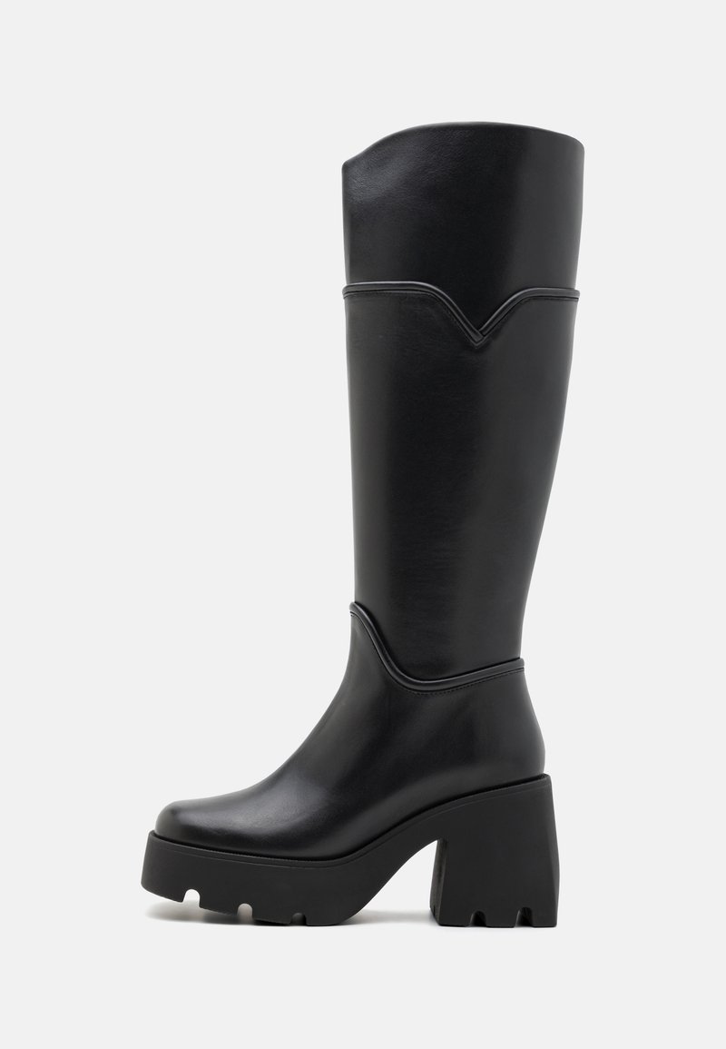 Nodaleto BULLA STORMY - Magassarkú csizmák - black soul