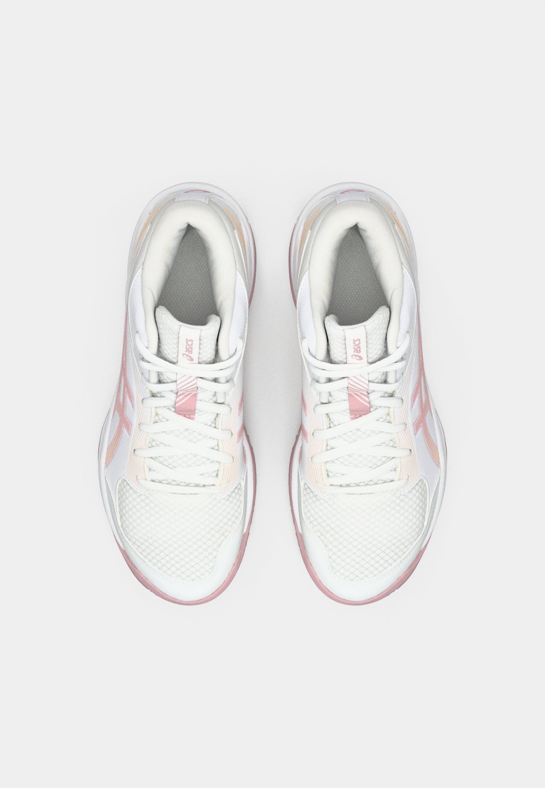 ASICS GEL TASK 4 - Volleyball shoes - white/morganite/white - Zalando