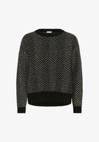 Non selezionato, black feather/grey mel zig zag