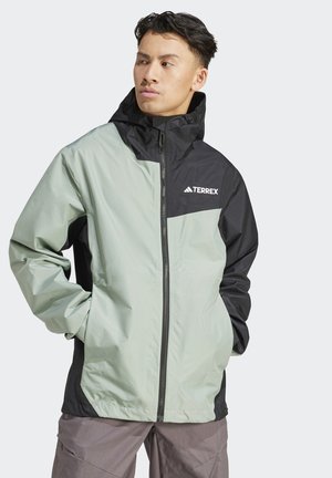 adidas Performance TERREX XPERIOR HYBRID  - Waterproof jacket - silver green