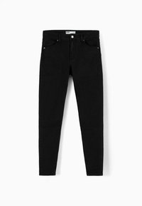 Bershka Vaqueros pitillo - black