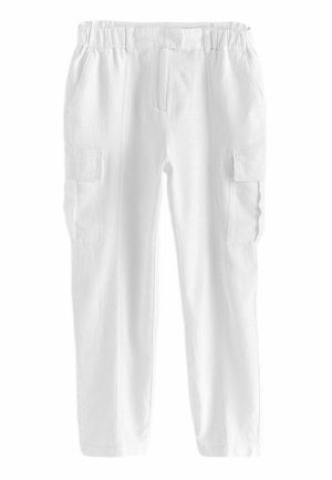 REGULAR FIT - Reisitaskuhousut - white