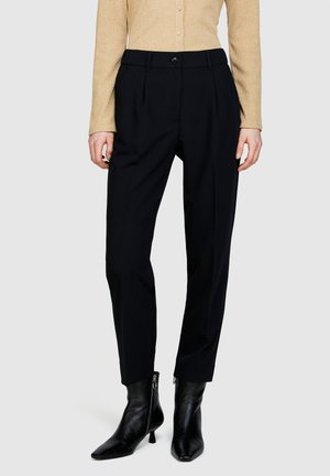 Sisley Pantaloni - black