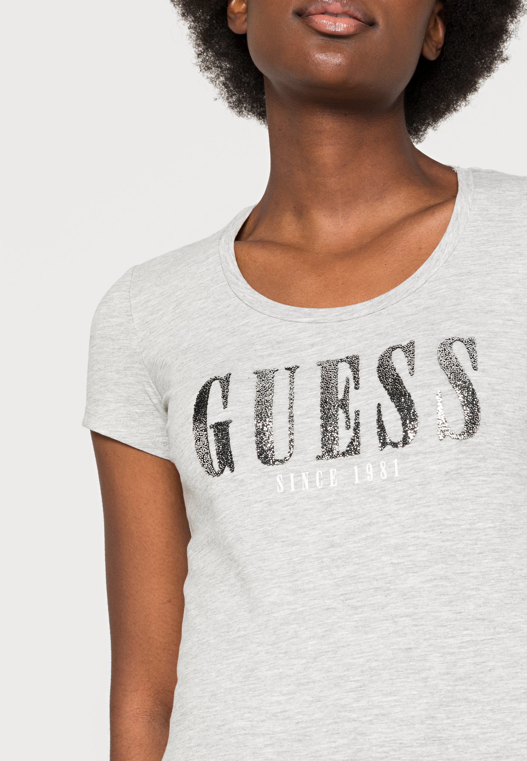 Guess FANNY TEE - Print T-shirt - light 