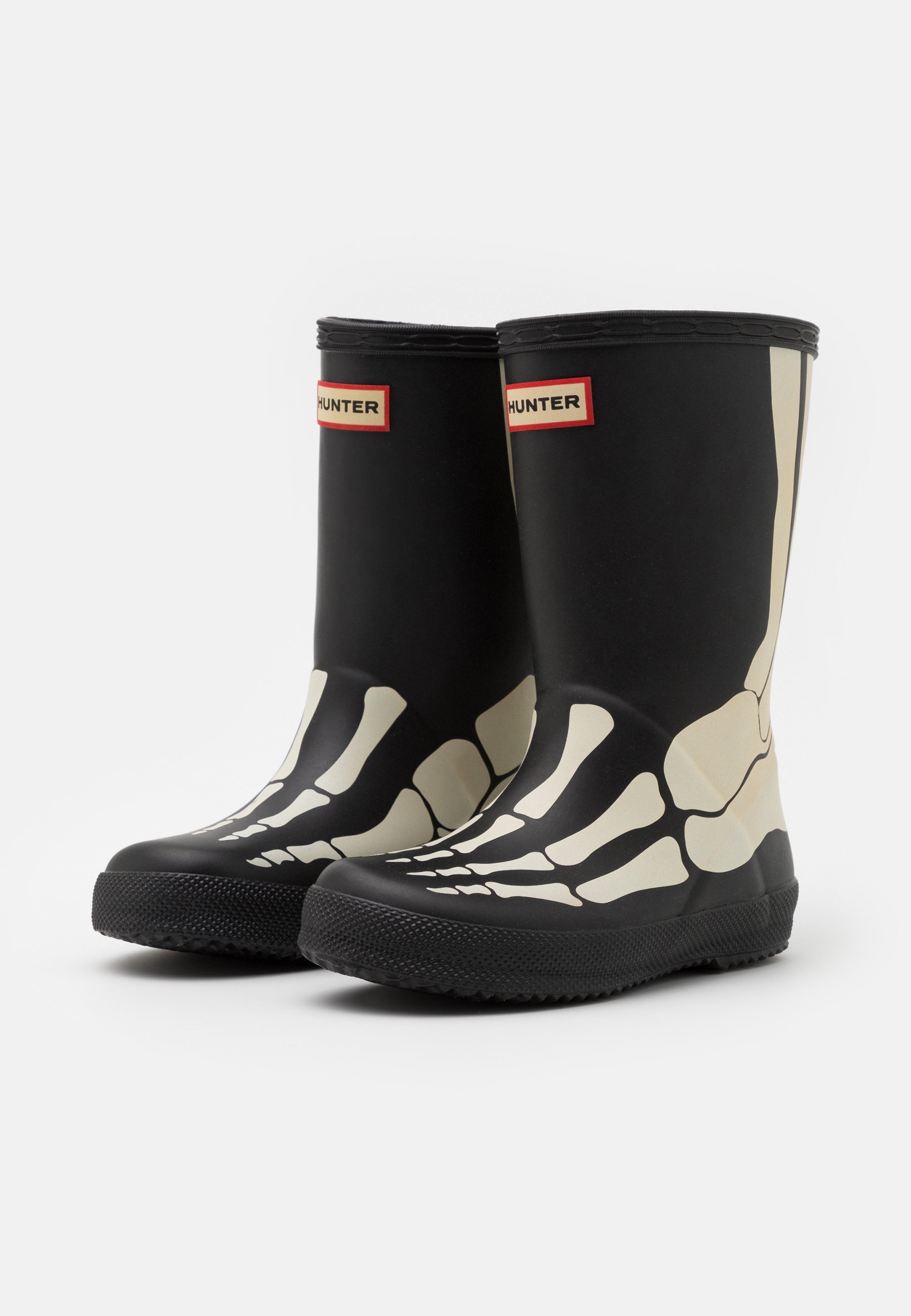 Hunter ORIGINAL KIDS FIRST CLASSIC SKELETON PRINT WELLINGTON Gummistövlar, Original Short Wellington Boots Stövlar