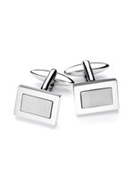 Vincenzo Boretti Manschettenknöpfe Rund Silber – Edel Im Box-Etui – Perfekt Für Business & Hochzeit