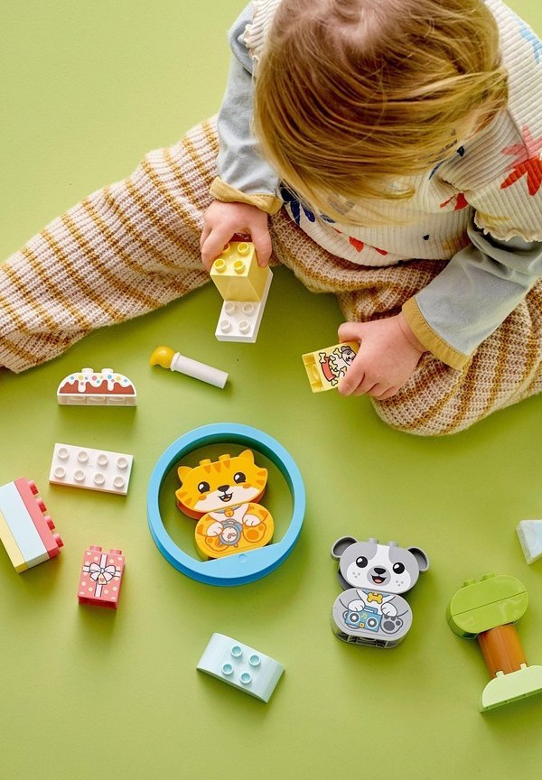 MEIN ERSTES HÜNDCHEN KÄTZCHEN – MIT TON – Baukästen & Konstruktionsspielzeug – mehrfarben