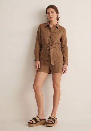 VENEZIA, HEELED MULES - Mules - dark brown