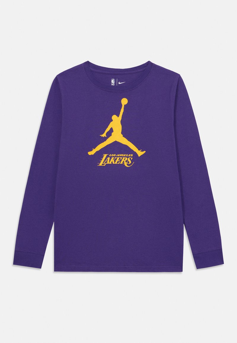 Nike Performance LOS ANGELES LAKERS TEE UNISEX - Långärmad tröja - purple smoke
