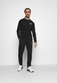 Puma SMALL LOGO LONG SLEEVE - Top dugih rukava - puma black