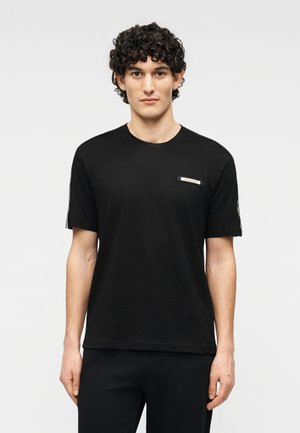 TRAIN LOGO SERIES MAN TEE TAPE  - Basic póló - black
