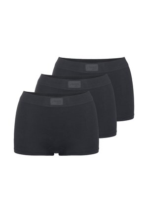 3ER PACK DOUBLE COMFORT - Alushousut - schwarz