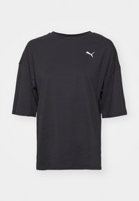 WARDROBE OVERSIZED TEE - Basic T-shirt - black