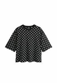 Niet geselecteerd, black white polka dot