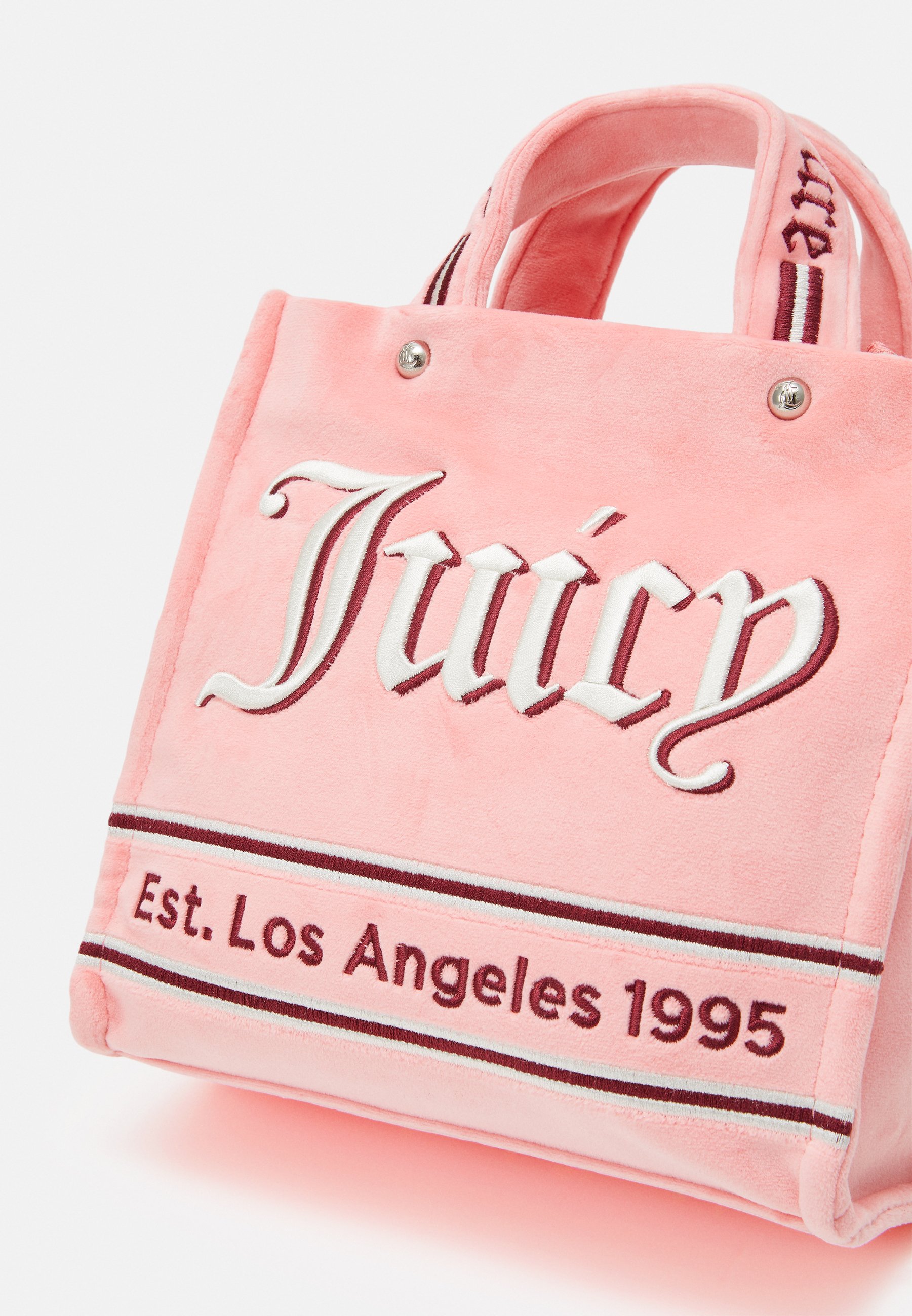 Juicy Couture IRIS BAG - Handbag - pink lemonade/white/pink