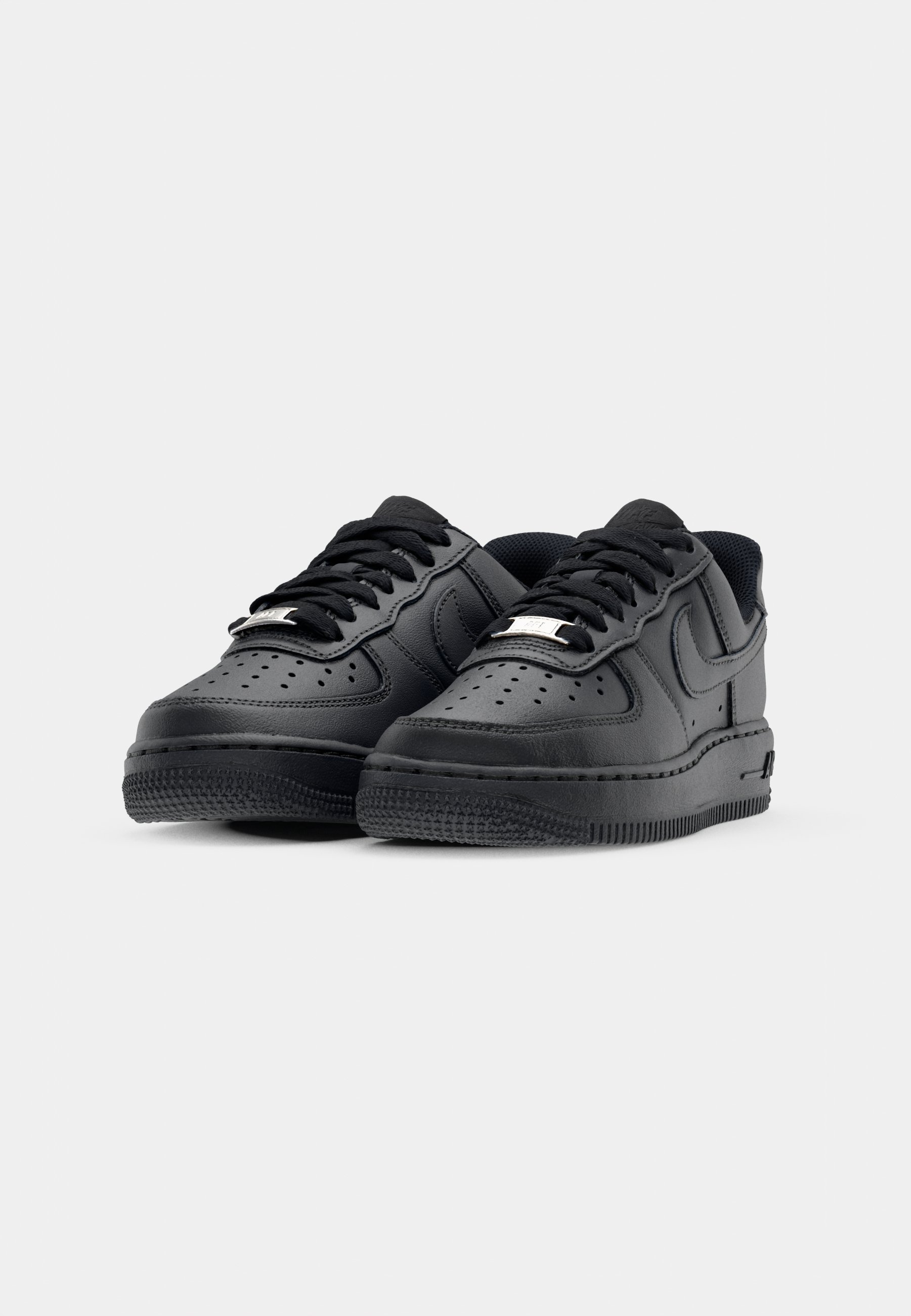 Nike Sportswear AIR FORCE 1 '07 - Sportbačiai - black/juoda