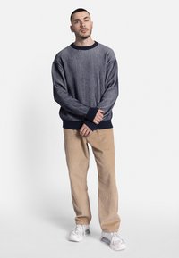 Redefined Rebel COLE BOXY - Pulover - sky captain