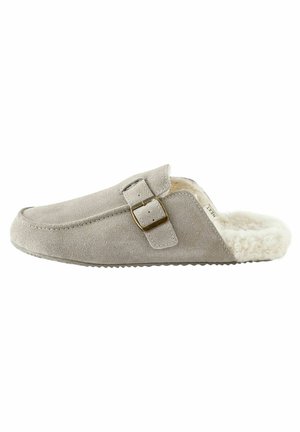 Pantolette flach - grey