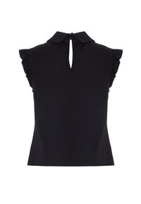 adL STONE COLLAR - Bluse - black