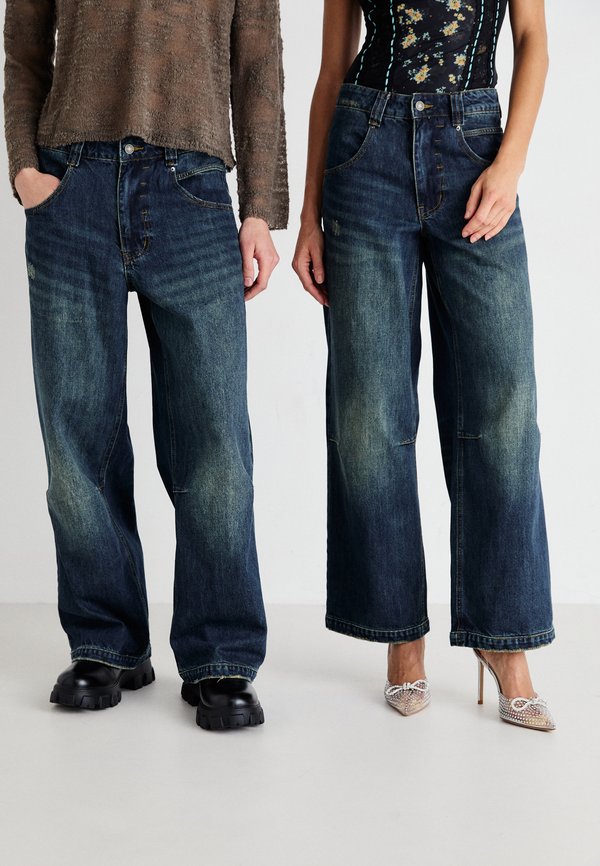 COLOSSUS UNISEX - Loose Jeans - indigo