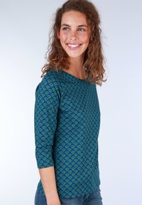 Lykka du Nord 3/4-ARM ZOA GEO FLOWER - Langarmshirt - ink