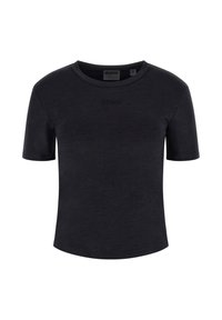 Camiseta básica - schwarz