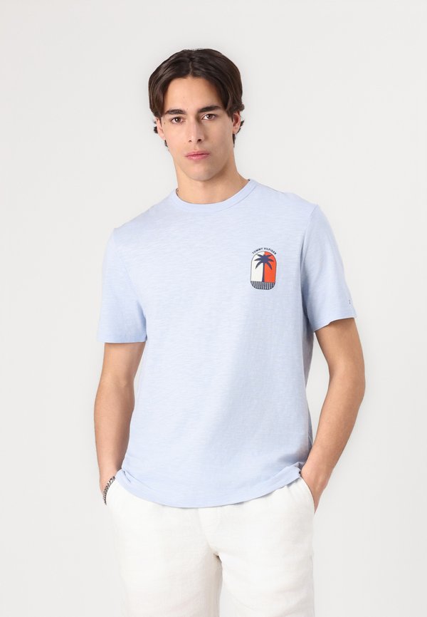 PALM TREE LABEL TEE - Print T-shirt4