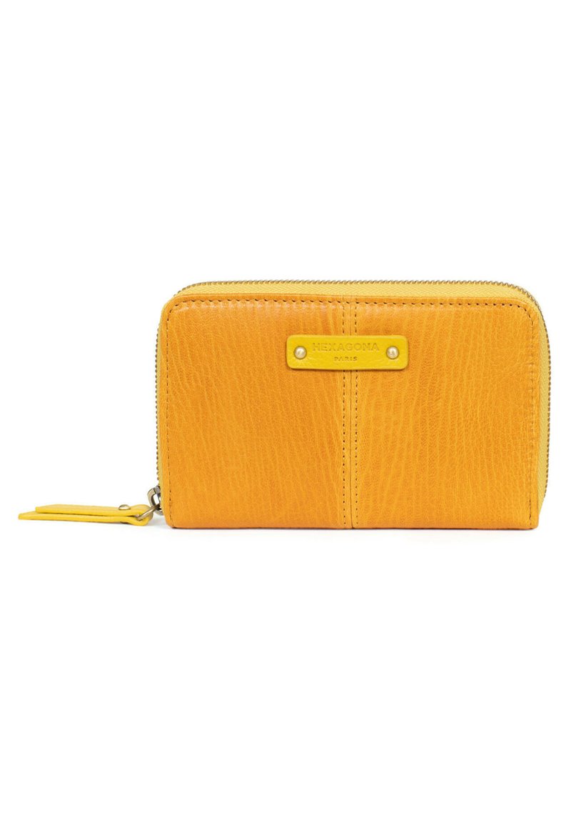 Hexagona AMBROISE - Portemonnee - jaune moutarde ambroise