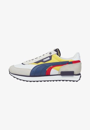 FUTURE RIDER DISPLACED UNISEX - Sneakers basse - puma white sailing blue
