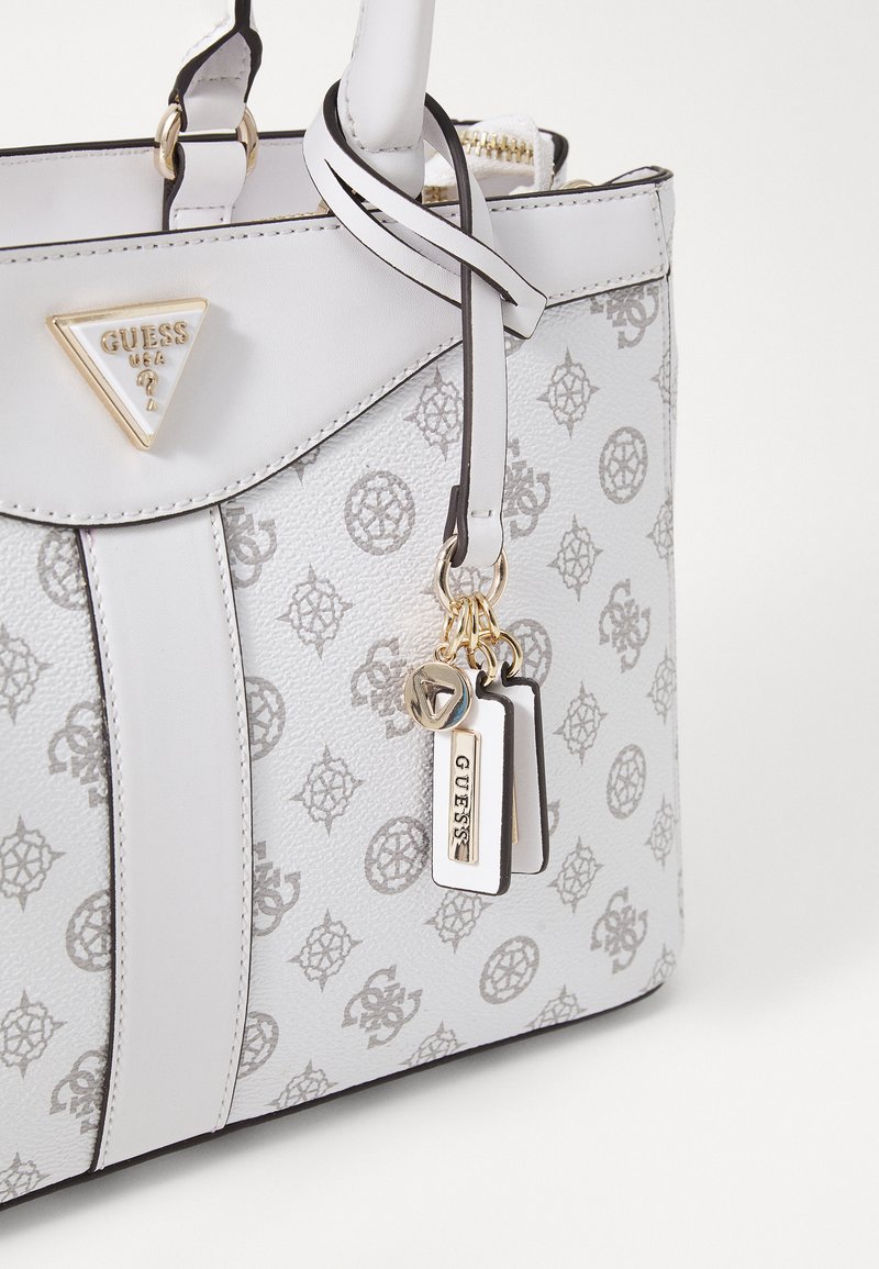 Sac à Main Guess - Sacoche Blanche En Simili Cuir - Taille Moyenne - Neuf Avec étiquettes