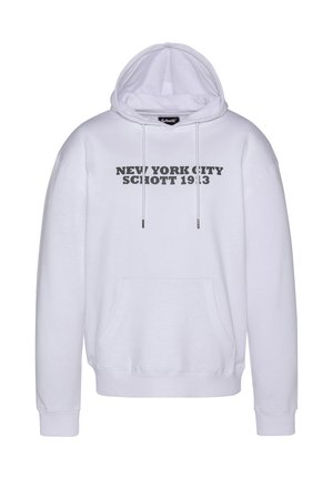 Felpa con cappuccio - blanc