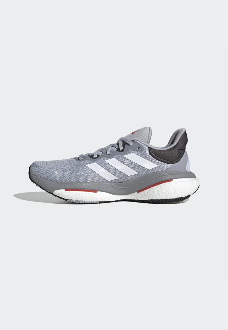 adidas Performance SOLARGLIDE 6 M - Road running shoes - halo silver/cloud white/better scarlet