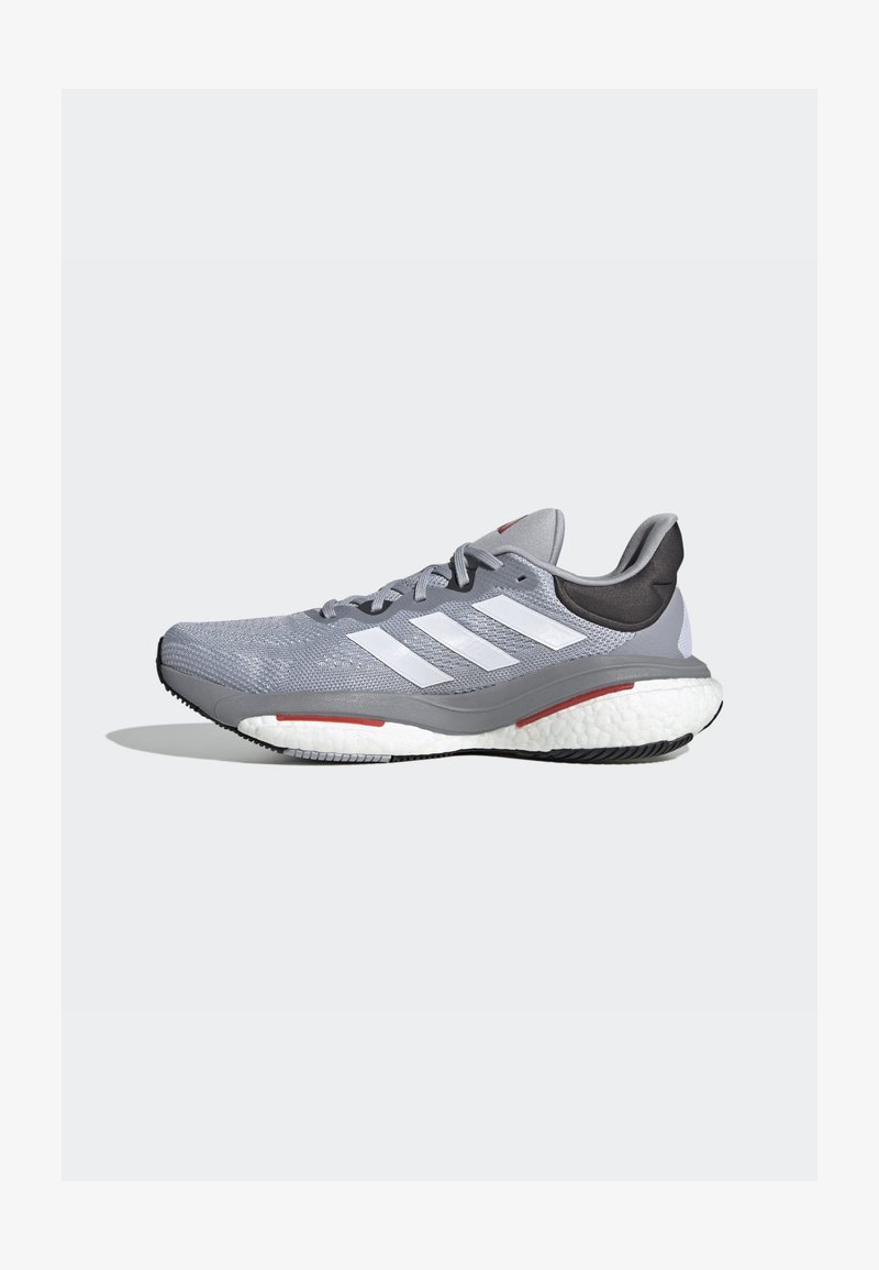 adidas Performance SOLARGLIDE 6 M - Road running shoes - halo silver/cloud white/better scarlet