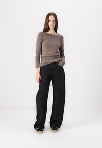 GAP CREW - Top s dlouhým rukávem - grey