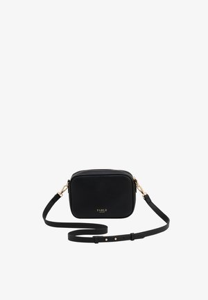 FABLE ENGLAND, BLACK CAMERA BAG - Taška cez plece - black