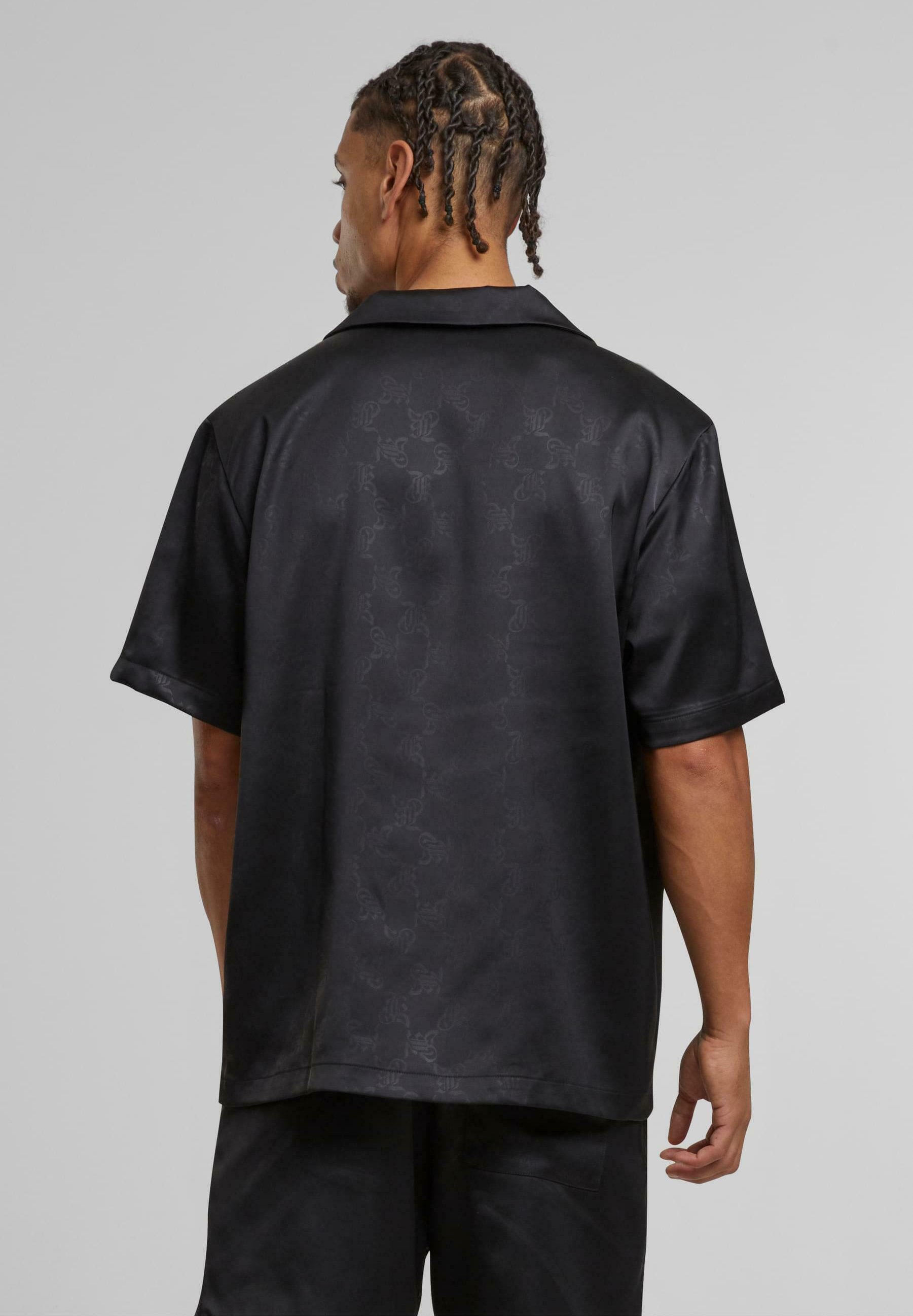 KARL KANI◆カールカナイ SIGNATURE RESORT Shirt [Black] Karl Kani SIGNATURE RESORT - Shirt - black - Zalando