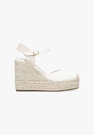 Bosanova Scarpe con plateau - blanco
