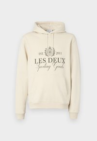 CREST HOODIE - Sweat à capuche - off white
