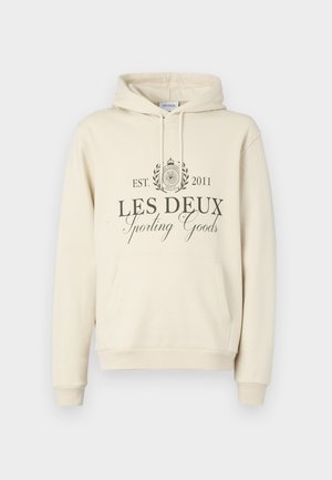 Les Deux CREST HOODIE - Hoodie - off white