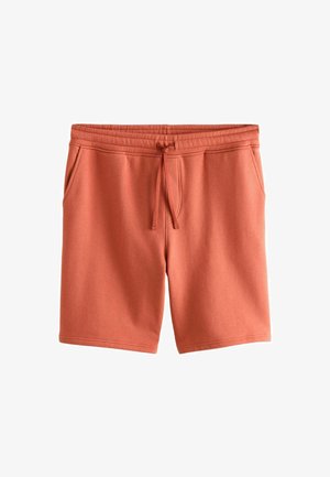 REGULAR FIT BRUSHED - Pantaloni scurți - orange