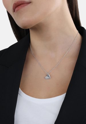 HERZ - Necklace - silberfarben