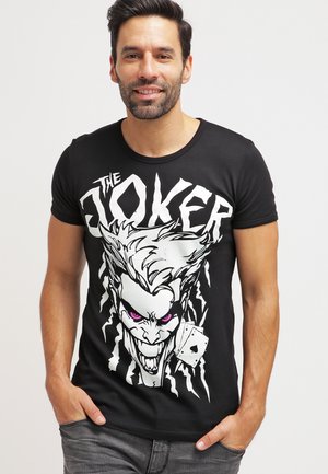 BATMAN - JOKER ACES - Print T-shirt - black