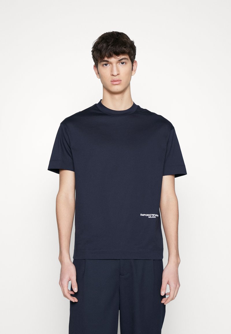 Emporio Armani T-Shirt basic - japan denim/blau - Zalando.at