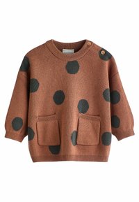 Next SET - REGULAR FIT - Trui - tan brown spot