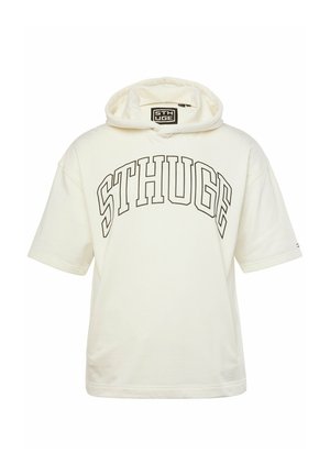 STHUGE FRONT - Print T-shirt - light sand
