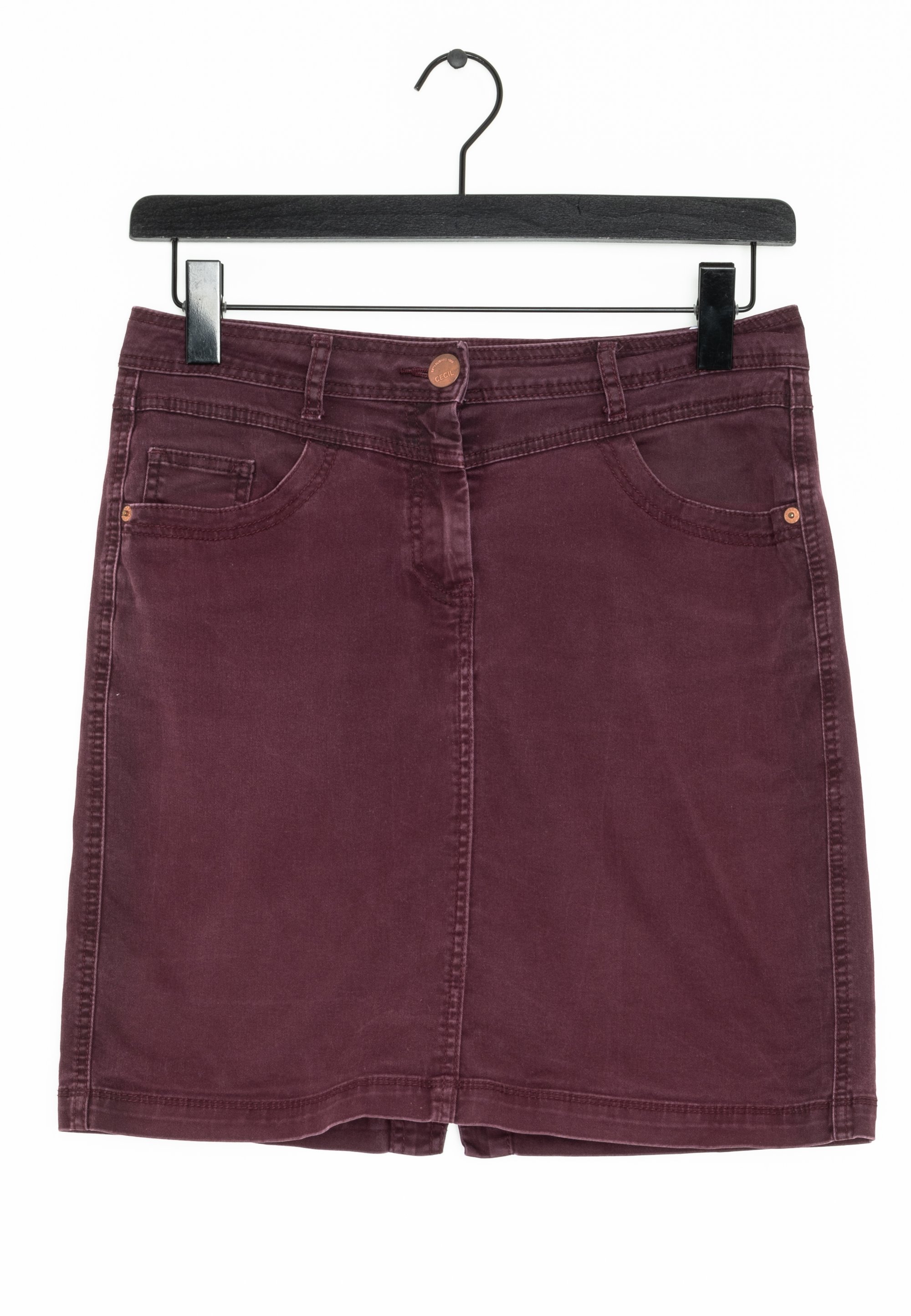 Falda acampanada - purple/morado - (Segunda mano) - Zalando.es