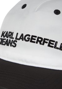 Karl Lagerfeld Jeans TAPE - Šiltovka - white
